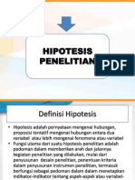 Hipotesis penelitian