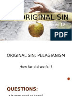 Lesson 13 - The Original Sin