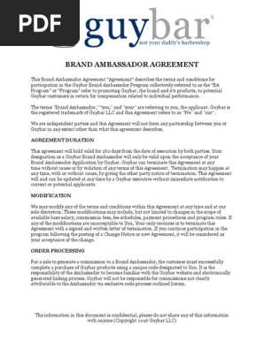 Brand Ambassador Agreement-Digital