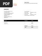 Tanttrik Invoice