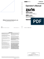 Operator Manual ZX470-5G, ZX870-5G