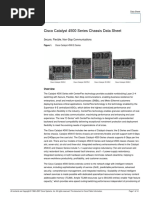 fana＊ Cisco Catalyst 4500 Series Chassis Data Sheet: Secure, Flexible