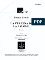 Bret+ N, Tom+ís - La Verbena de La Paloma (Preludio) - (Trombon 1)