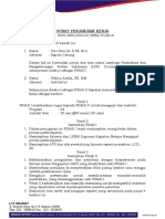 Surat Perjanjian Kerja Instruktur