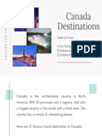 Canada Destinations