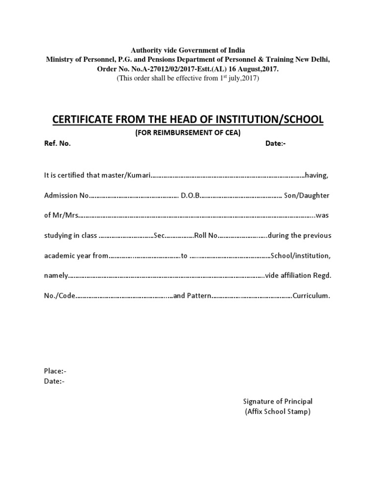 CEA Format | PDF