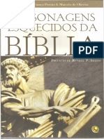 Personagens Esquecidos Da Biblia - Josivaldo de França Pereira e Marcelo de Oliveira PDF