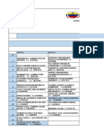 Horario y Rol de Guardia IV Corte