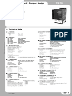 Technical Data: Thyristor Control Unit - Compact Design