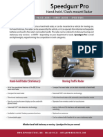 Speedgun Pro Brochure