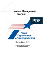 Maintenance Management Manual: Revised July 2017