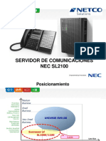 NEC SL2100 Presentacion