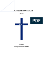 Liturgi Paskah 2019