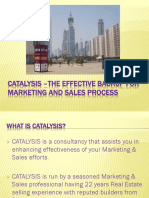 Catalysis - The Effective Backup For Marketing and Sales Process