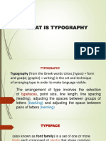 What Is Typography