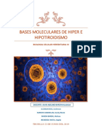 Bases Moleculares de Hiper e Hipotiroidismo