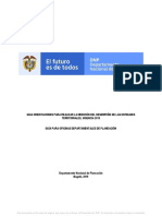 EI-G01 Orientaciones para Realizar La Medición Del Desempeño de Las Ent Terr - Pu PDF