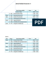 jadwal