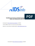 Guidelines for HIV Treatment