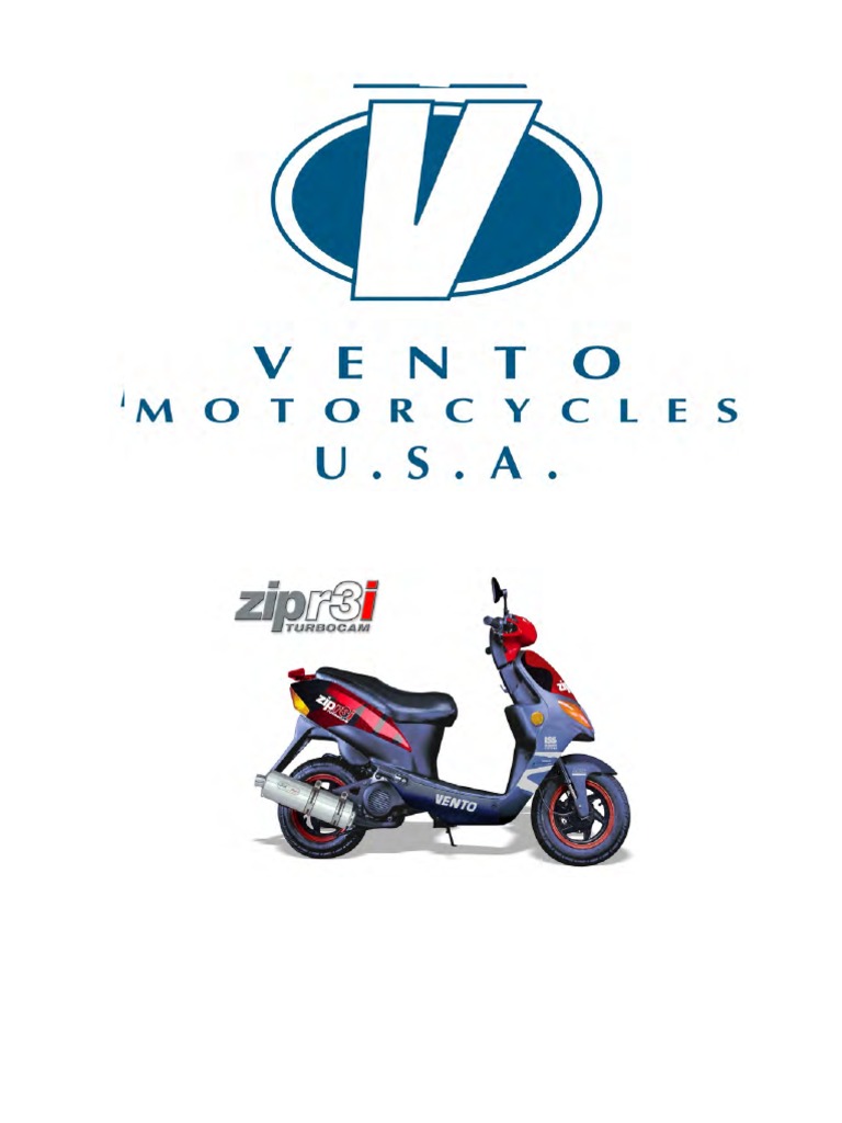Vento Zip R3i Service Manual | PDF | Battery Charger | Transmission ...