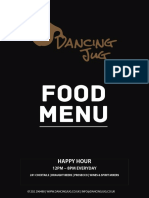 Dancing Jug Food Menu