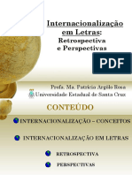 Palestra Internacionalização Em Letras