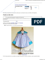 Poncho en Toile Cirée