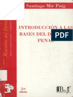 Introduccion a las bases del derecho penal Santiago Mir-Puig.pdf