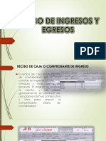 Recibo de Ingresos y Egresos (Doc Mercantiles)