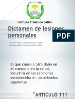 Lesiones Personales