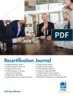Recert Journal B0525
