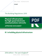 Physical Infrastructure For High-Speed Electronic Communications Networks