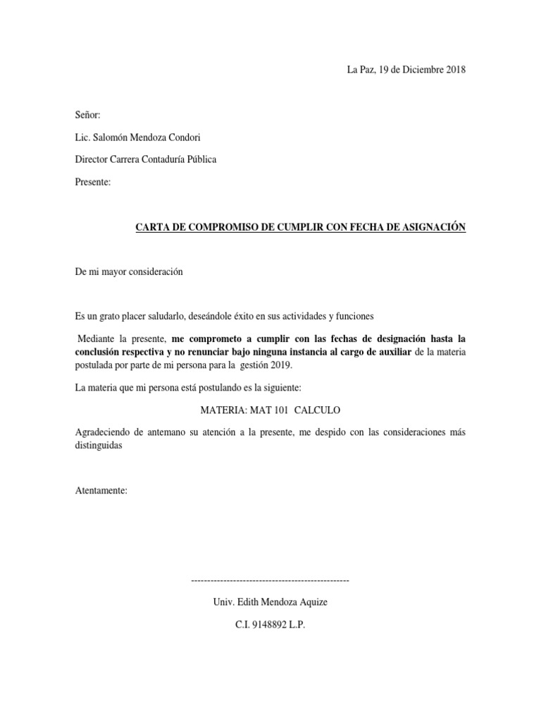 Carta de Compromiso 2019 PDF