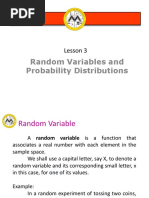 MATH 03 Lesson 3 Random Variables and Probability Distributions PDF