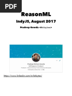 Reasonml: Indyjs, August 2017