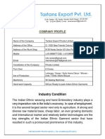 Tartans Company Profile PDF