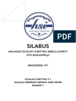 Silabus Si 5.1 Ar191