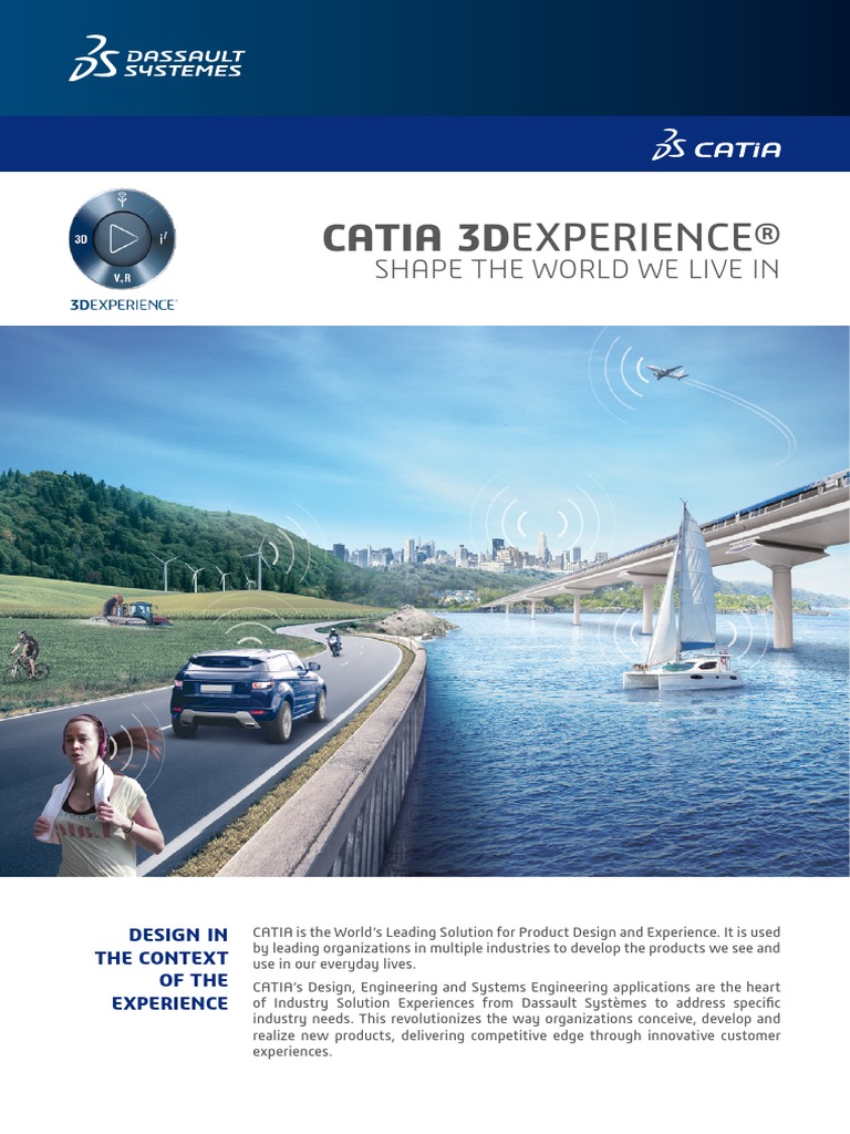 3ds Catia For The Coe Flyer | PDF | Engineering | Design
