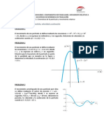 Boletín 3. Derivadas de Funciones Vectoriales. Componentes Rectangulares de La Velocidad y La Aceleración PDF