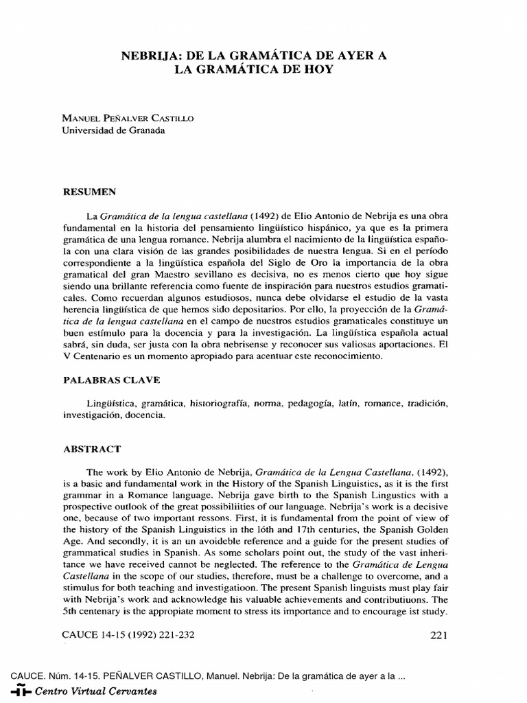 Gramatica Tradicional PDF | PDF | Gramática | Lengua española