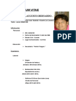 Curriculum Vitae: Trejo Peña, Augusto Bernardo