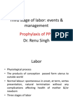 Third Stage of Labor: Events & Management