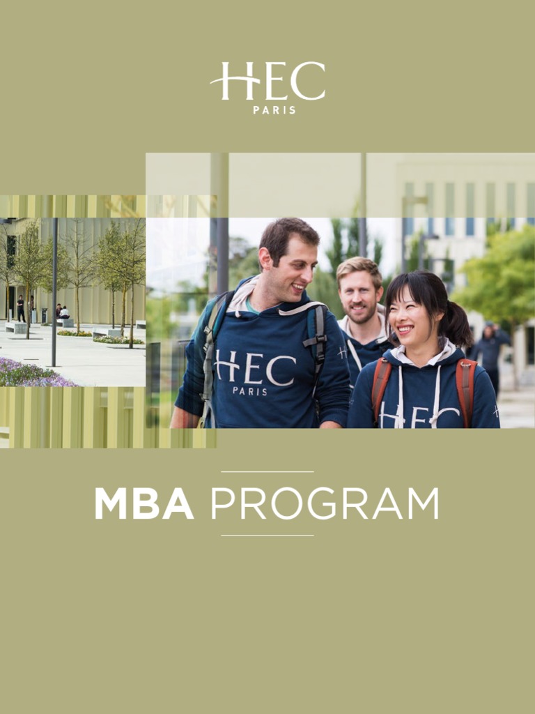 HEC Paris MBA: Transform Your Career | PDF | Entrepreneurship | Master ...
