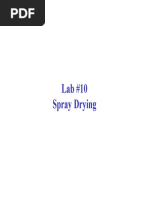 Spray Drying