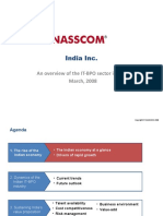 India Inc.: An Overview of The IT-BPO Sector in India March, 2008