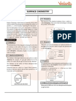 Surface Chemistry Class 12 NOTES CBSE