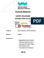 Plan de Negocio: Light Cracker Nutri Life S.A.C