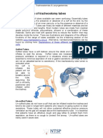 Tracheostomy Tube Types