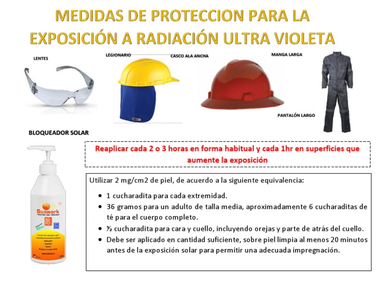 Uso adecuado de bloqueador solar | PDF | Salud y bienestar