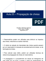 Aula 23 - Propagação de Cheias Em Reservatórios